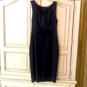 Navy Magaschoni cocktail dress